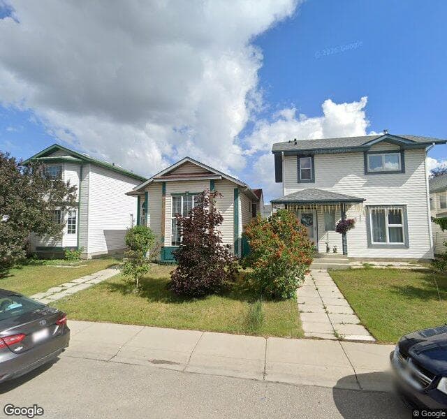 Street view of 52 Applemont Close SE, Calgary