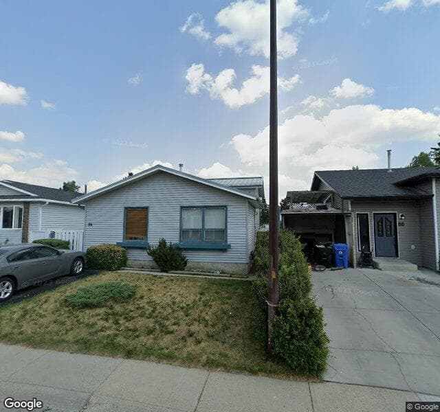 Street view of 84 Castleglen Crescent NE, Calgary