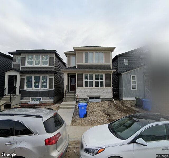 Street view of 276 Cornerstone Grove NE, Calgary