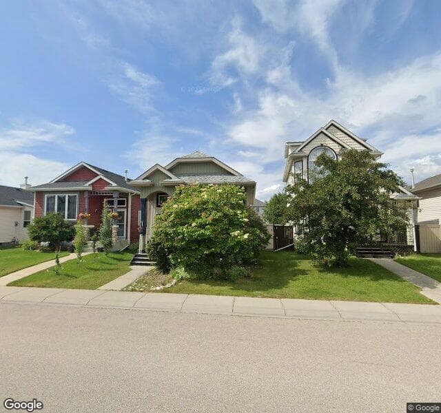 Street view of 47 Chaparral Ridge Way SE, Calgary