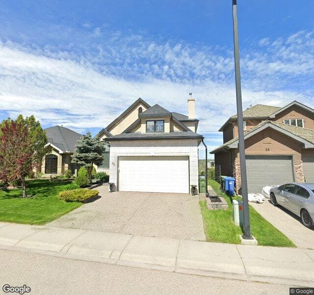 Street view of 85 Mount Alberta View SE, Calgary