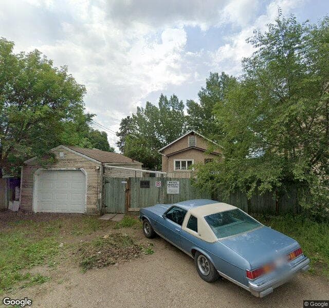 Street view of 12815 127 Street NW, Edmonton