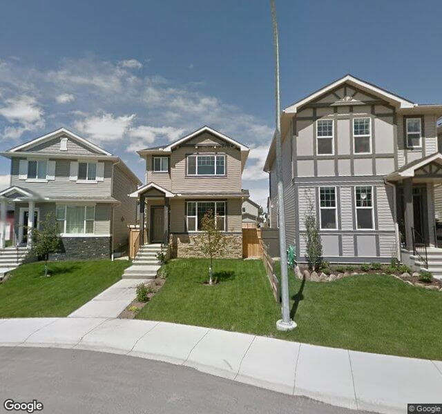 Street view of 420 Cranberry Circle SE, Calgary