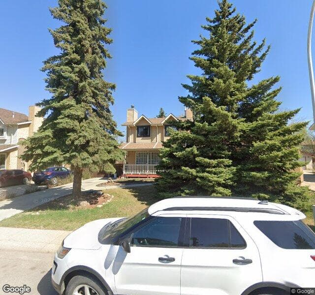Street view of 9333 173 Street NW, Edmonton