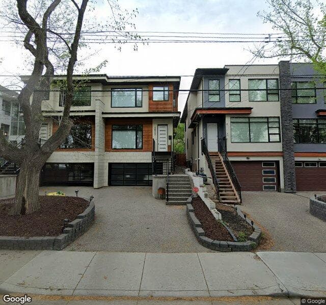 Street view of 2622 7 Avenue NW, Calgary