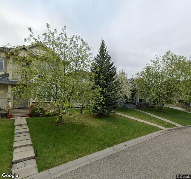 Street view of 42 Everstone Court SW, Calgary