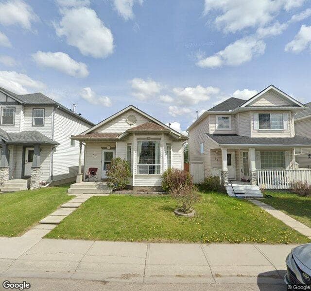 Street view of 84 Hidden Way NW, Calgary