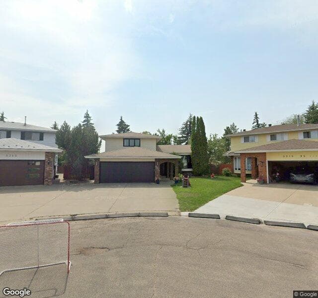 Street view of 5317 35 Avenue NW, Edmonton