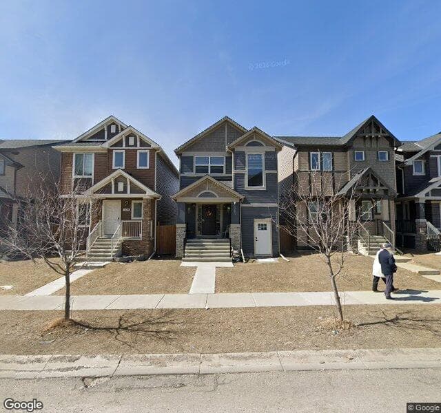 Street view of 309 Skyview Ranch Boulevard NE, Calgary