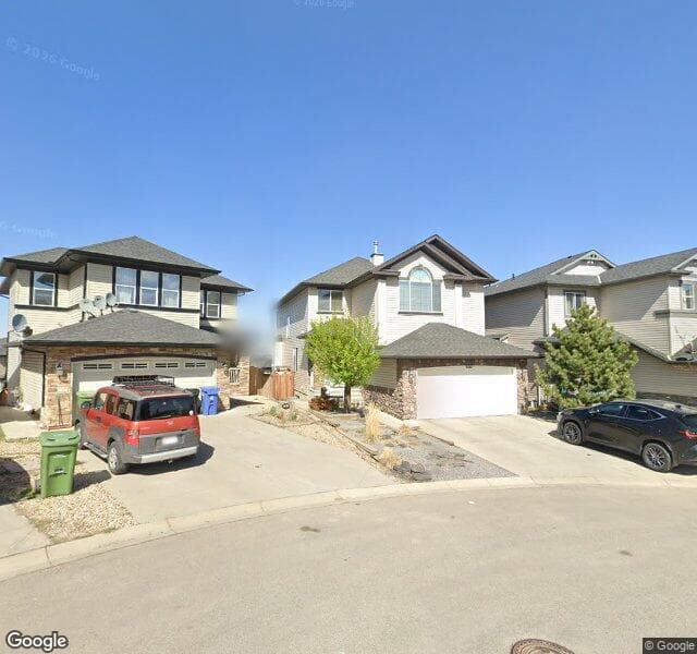 Street view of 870 Kincora Bay NW, Calgary