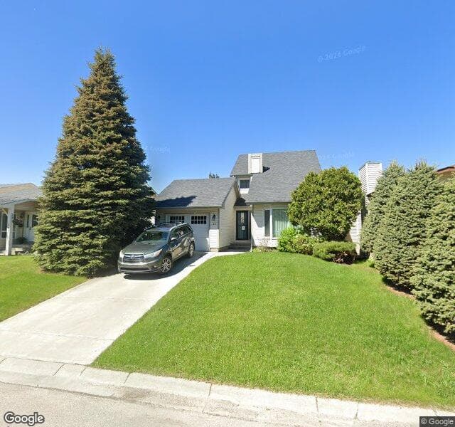 Street view of 43 Woodbrook Way SW, Calgary