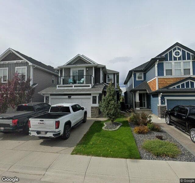 Street view of 164 Auburn Meadows Crescent SE, Calgary