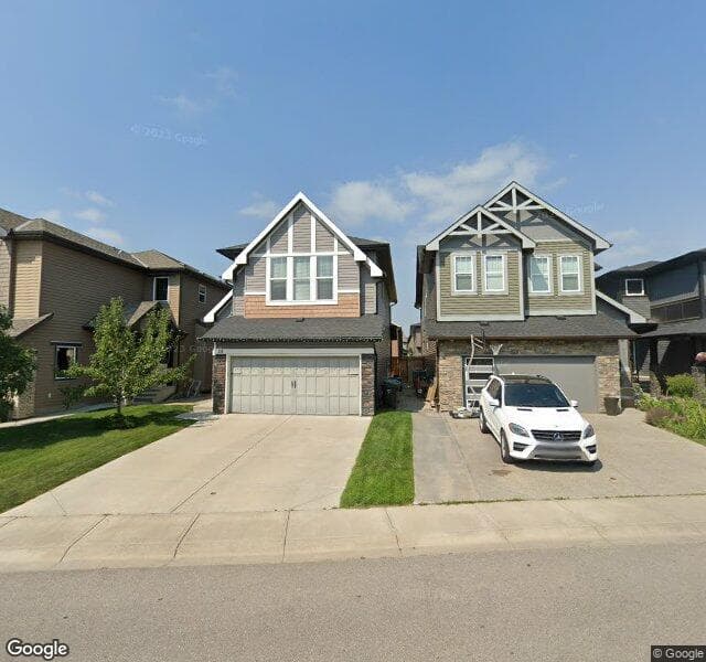 Street view of 19 Cougar Ridge Green SW, Calgary