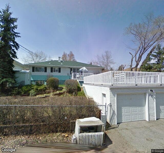 Street view of 72 Cardiff Drive NW, Calgary