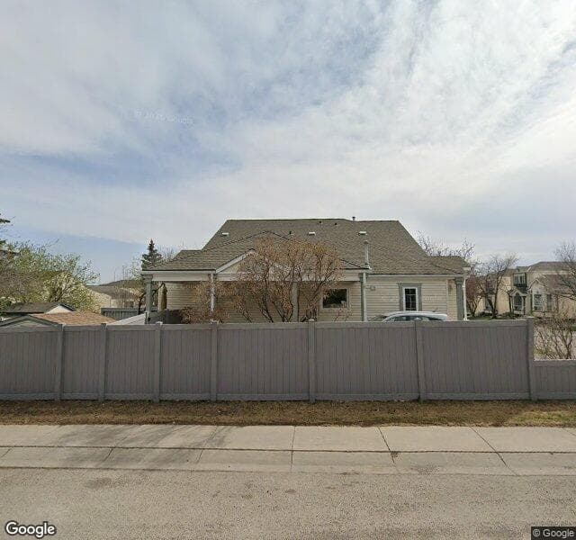 Street view of 4 Coventry Lane NE, Calgary