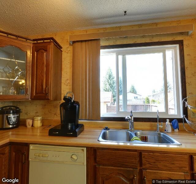 Street view of 3928 55 Street NW, Edmonton