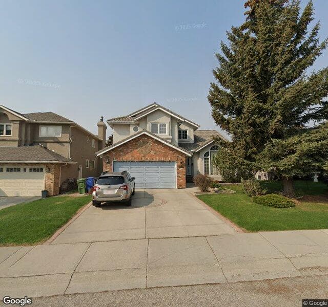 Street view of 8331 Edgevalley Drive NW, Calgary
