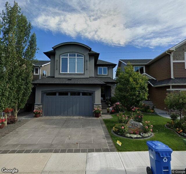 Street view of 223 Aspen Acres Manor SW, Calgary