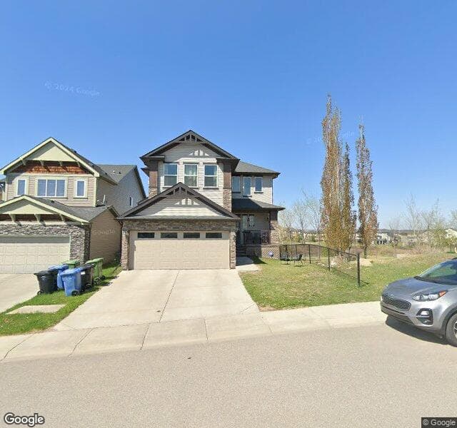 Street view of 395 Panatella Square NW, Calgary