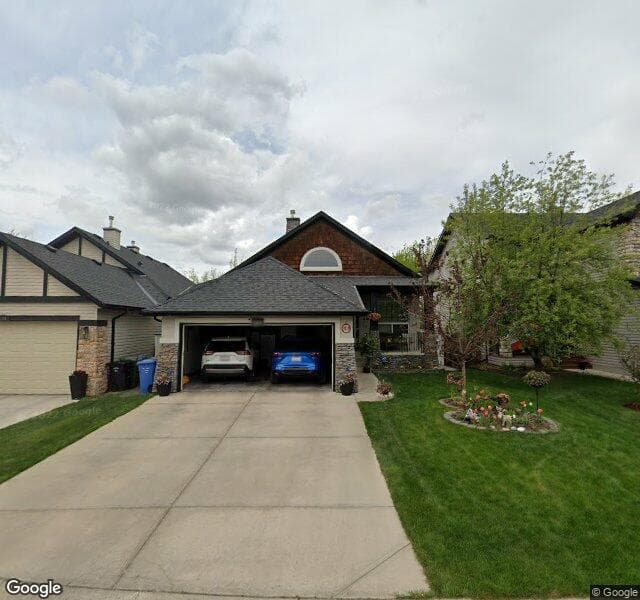 Street view of 137 Rockborough Green NW, Calgary