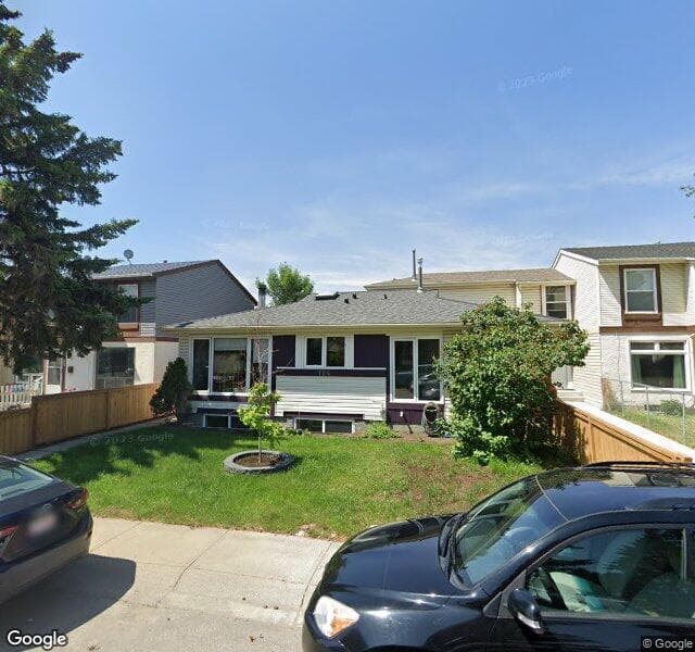 Street view of 124 Abergale Close NE, Calgary