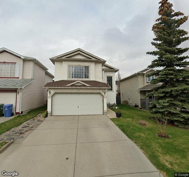 Street view of 51 Hidden Ranch Crescent NW, Calgary