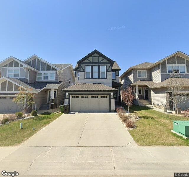 Street view of 7296 Edgemont Way NW, Edmonton