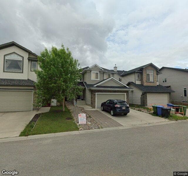 Street view of 460 Bridlemeadows Common SW, Calgary