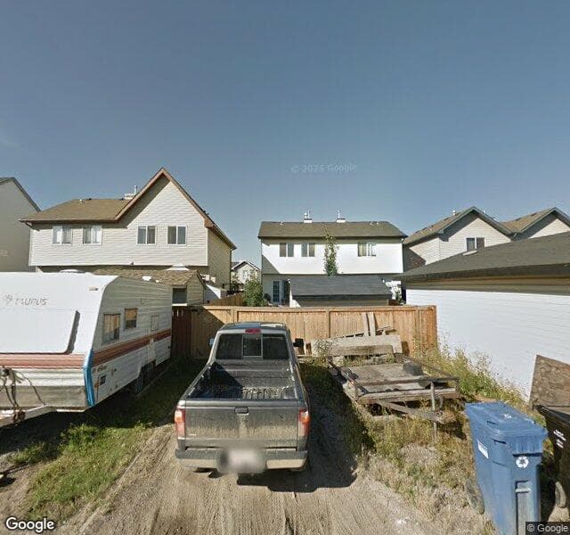 Street view of 334 Elgin Point SE, Calgary