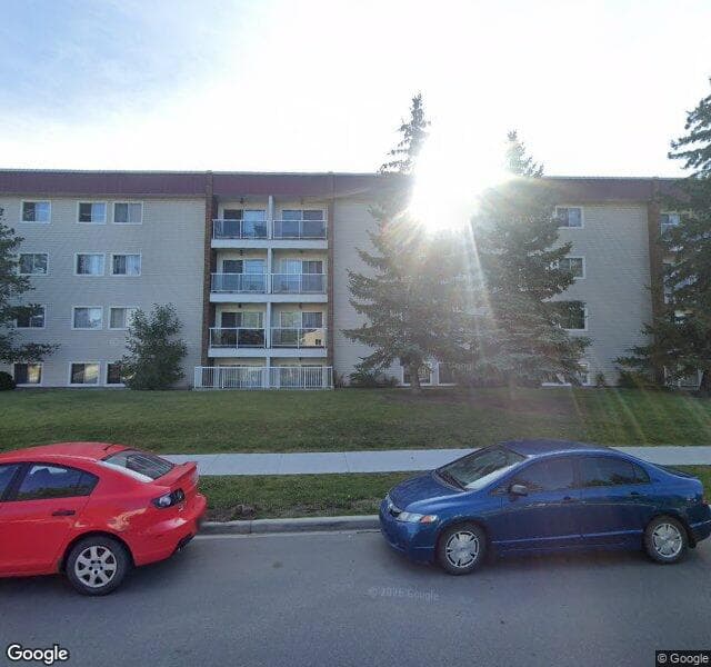 Street view of 219-16425 109 Street NW, Edmonton