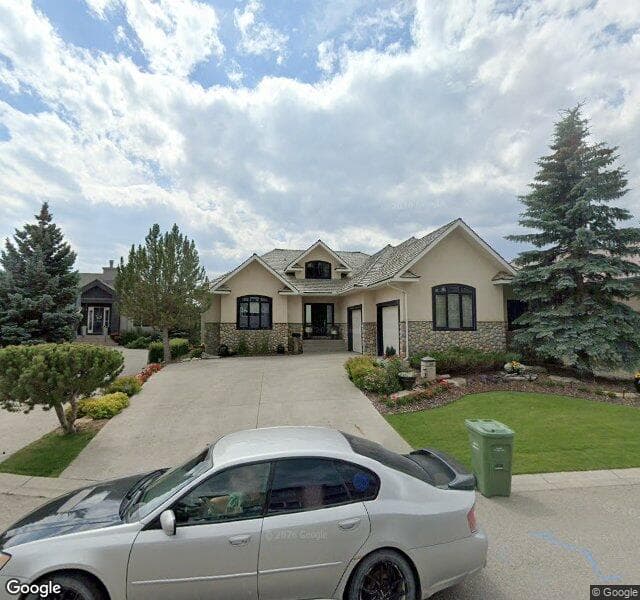 Street view of 109 Sierra Vista Bay SW, Calgary