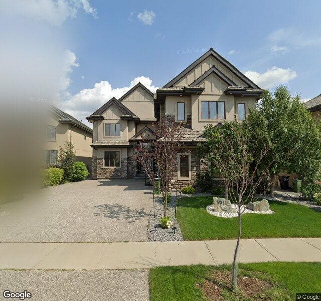 Street view of 5511 Mcluhan Bluff NW, Edmonton