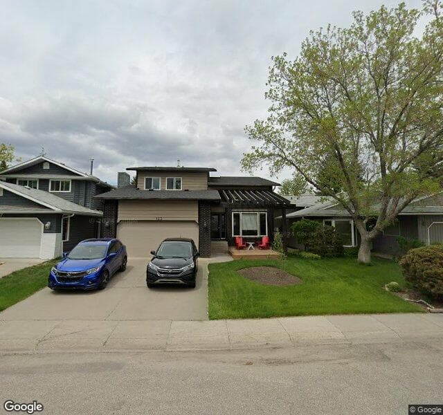 Street view of 123 Deermoss Crescent SE, Calgary