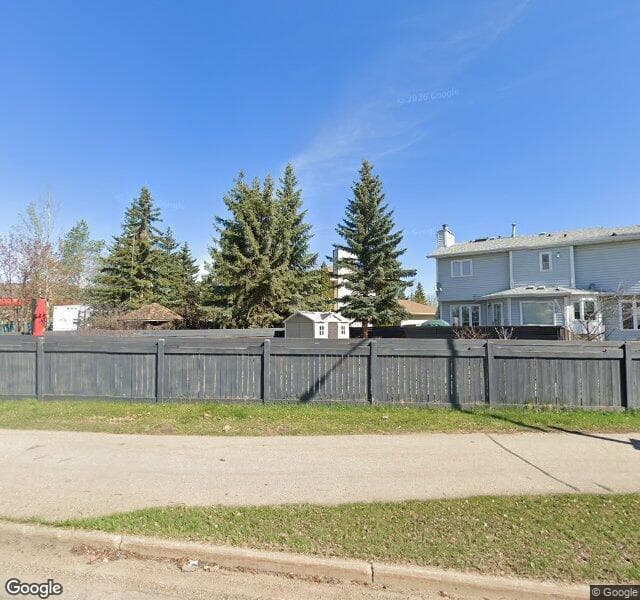 Street view of 6208 187B Street NW, Edmonton