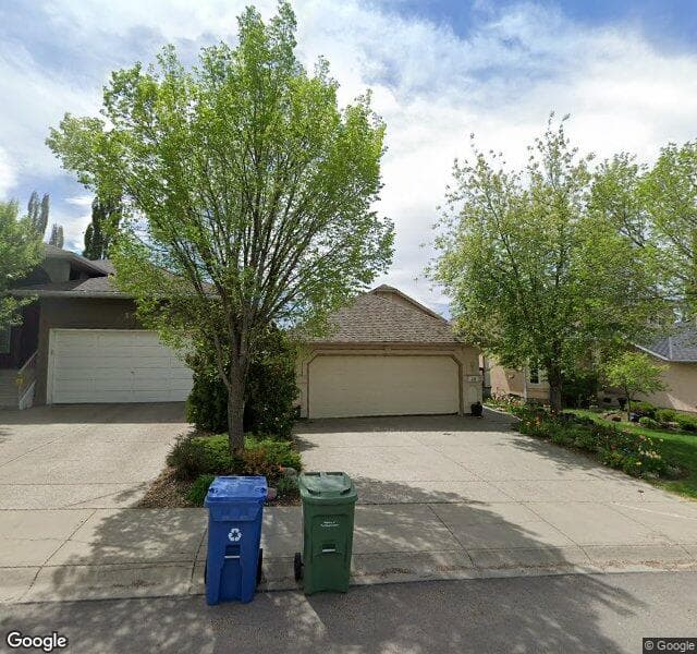 Street view of 338 Mountain Park Drive SE, Calgary
