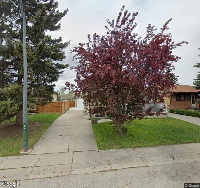 Street view of 44 Deer Lane Close SE, Calgary