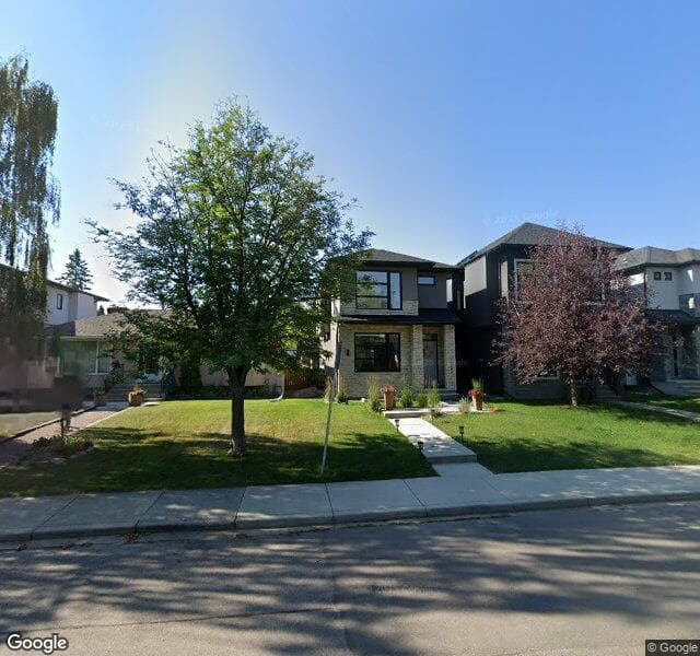 Street view of 1733 46 Avenue SW, Calgary