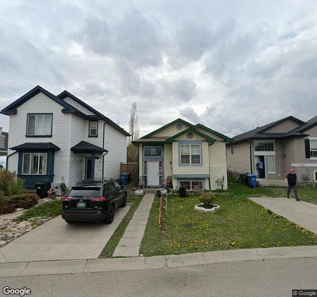 Street view of 2087 Bridlemeadows Manor SW, Calgary