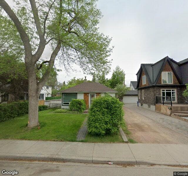 Street view of 2414 Westmount Road NW, Calgary