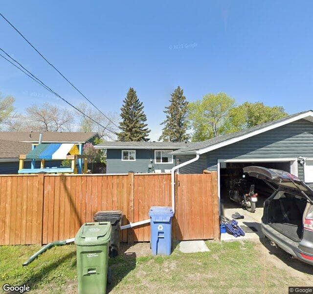 Street view of 9452 Academy Drive SE, Calgary