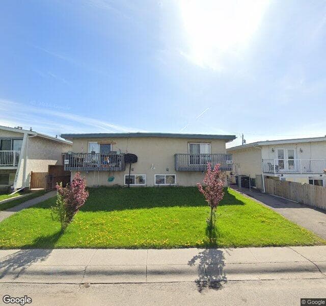 Street view of 1816 34 Street SE, Calgary