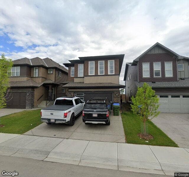 Street view of 327 Savanna Way NE, Calgary