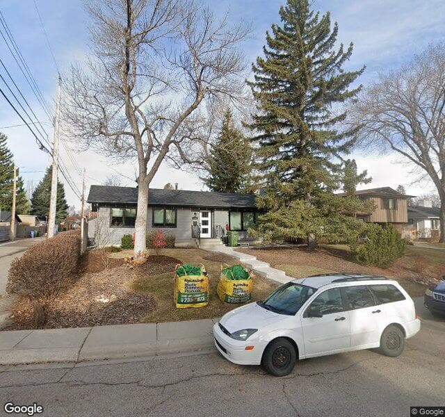 Street view of 1141 Lake Christina Way SE, Calgary