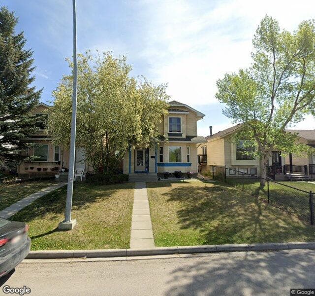Street view of 64 Erin Green Way SE, Calgary