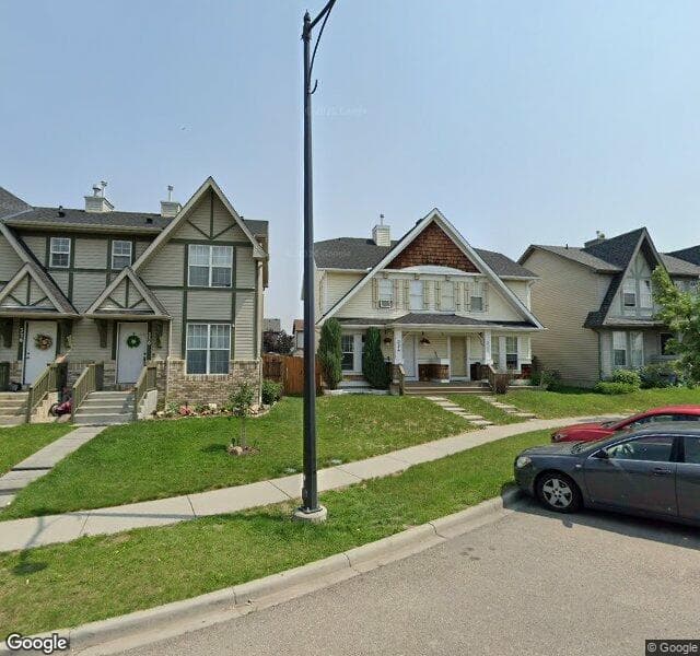 Street view of 334 Elgin Place SE, Calgary