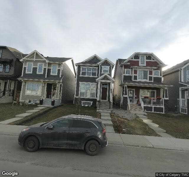 Street view of 585 Masters Road SE, Calgary