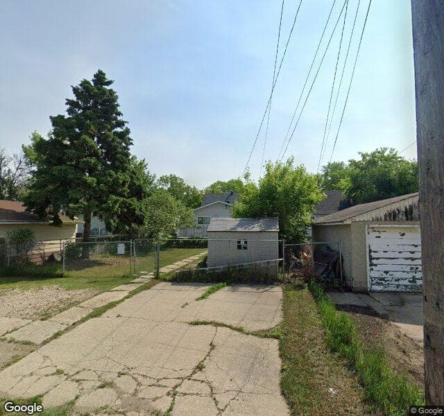 Street view of 12222 105 Street NW, Edmonton