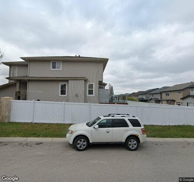 Street view of 54 Everbrook Crescent SW, Calgary