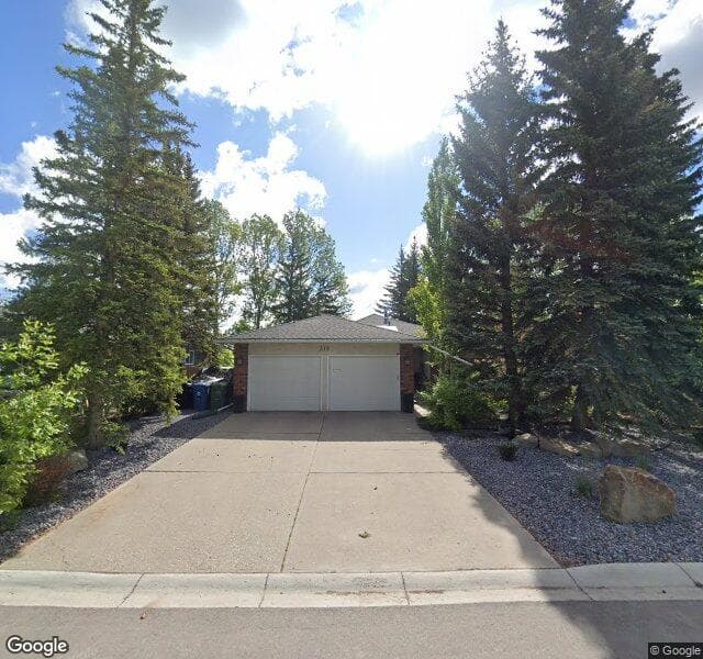 Street view of 312 Silvergrove Place NW, Calgary