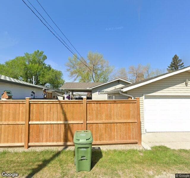 Street view of 9504 Academy Drive SE, Calgary